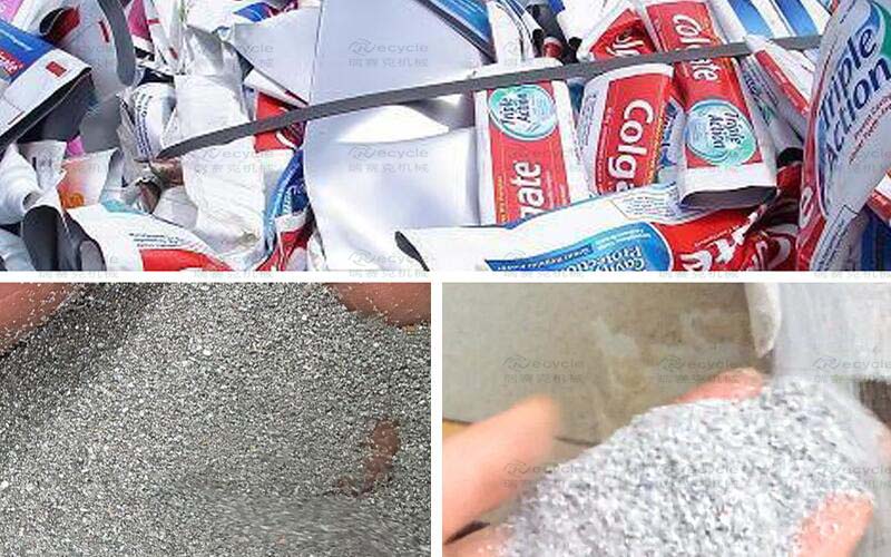 牙膏皮铝塑料分离物料对比图.jpg